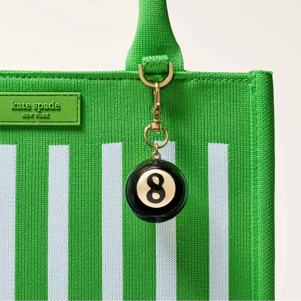 Kate Spade X Target 8 ball bag charm